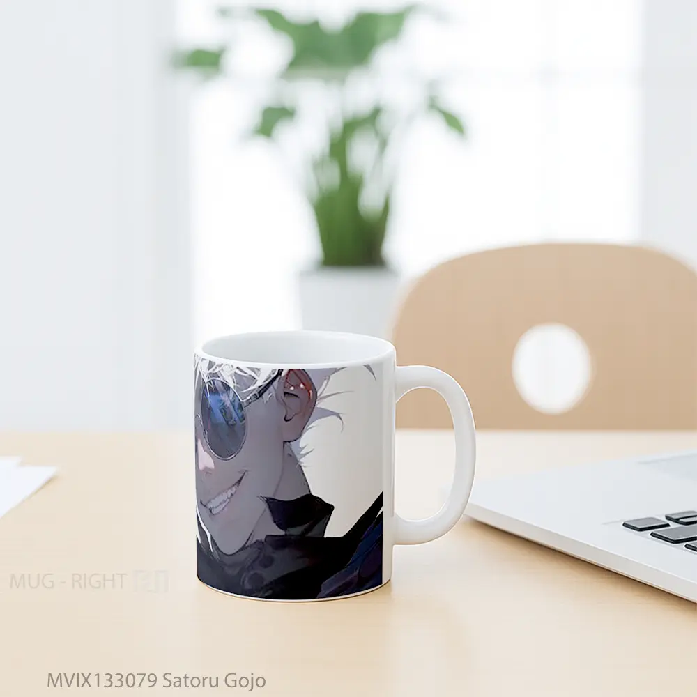 Mug Satoru Gojo Gelas Keramik Unik - All-side / Desain