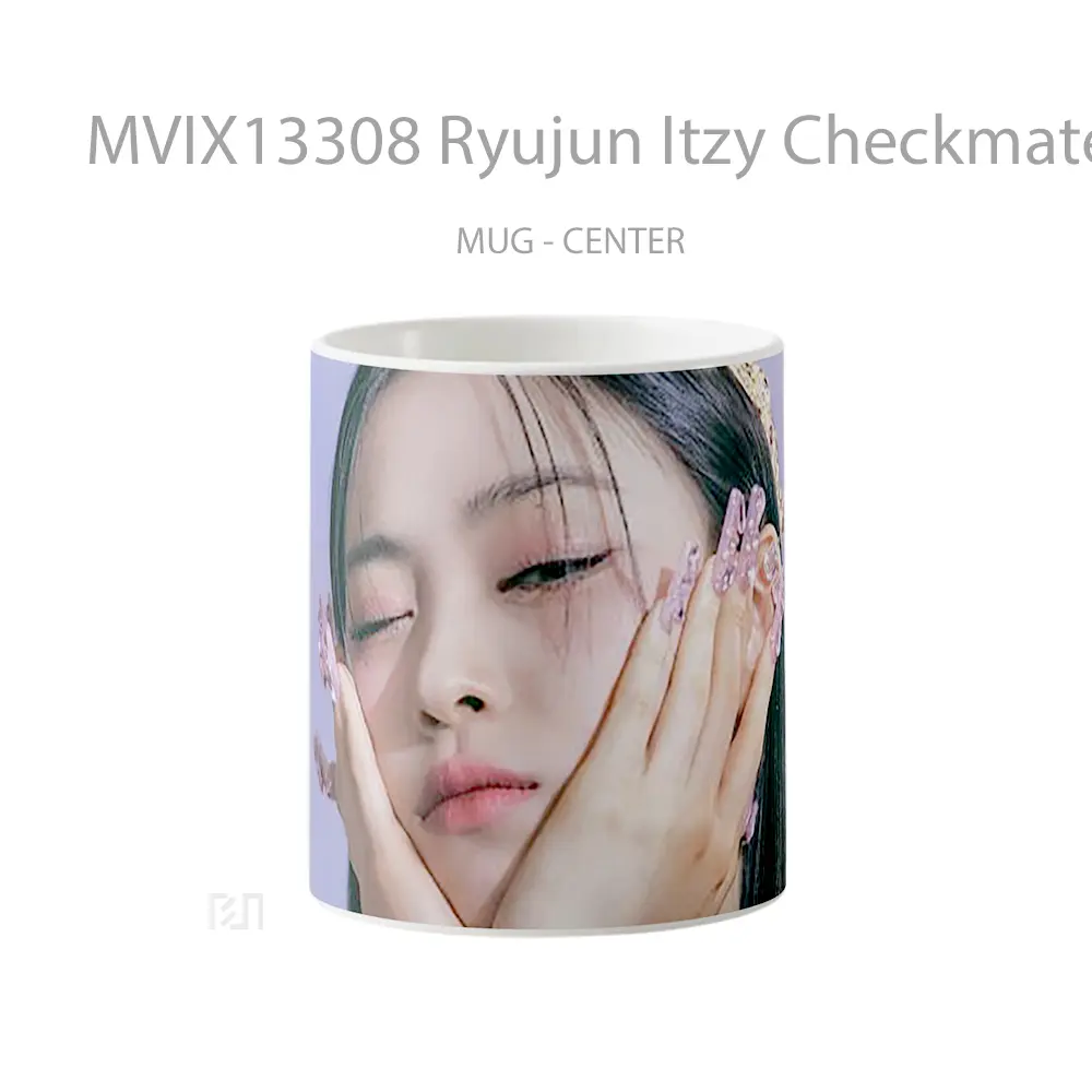 Mug Ryujun Itzy Checkmate Gelas Keramik Unik