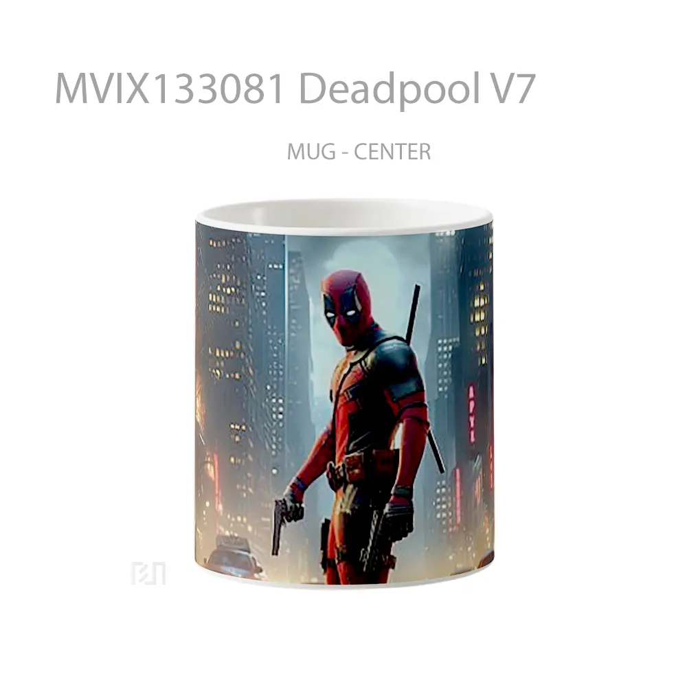 Mug Deadpool V7 Gelas Superhero