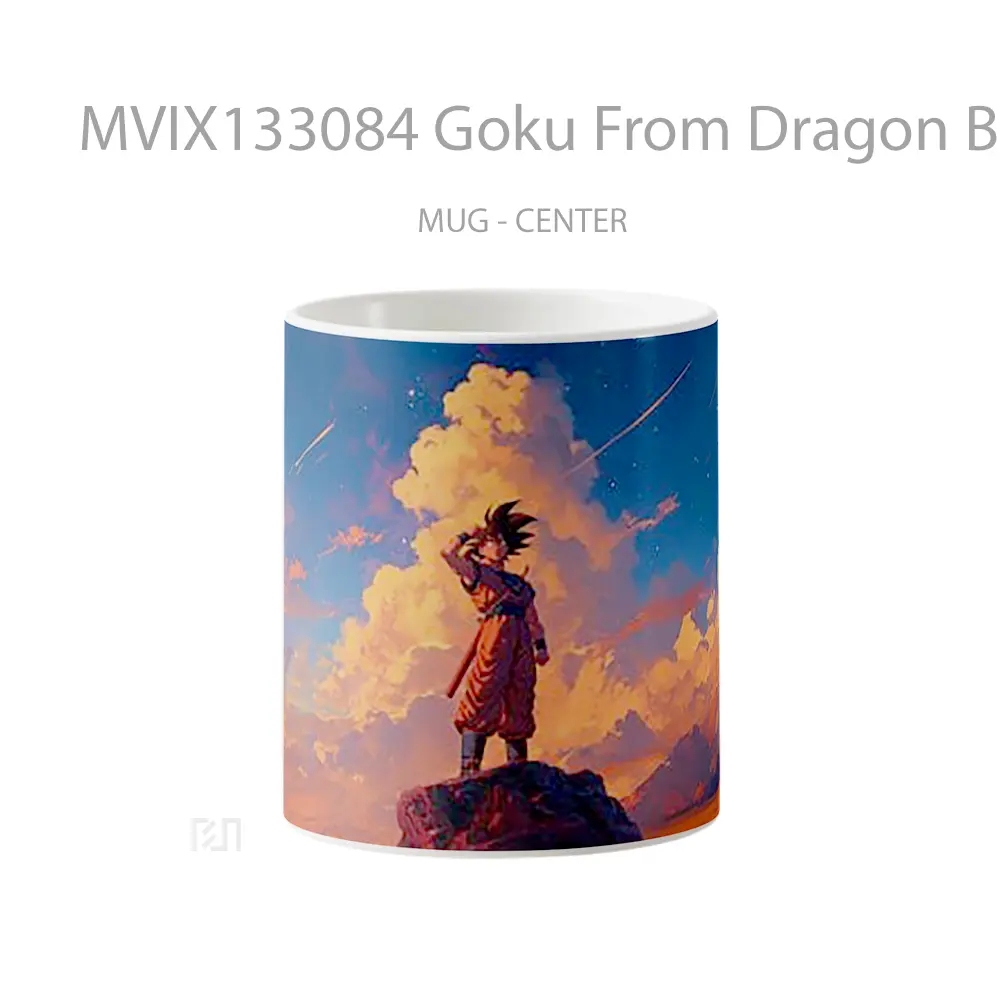 Mug Goku From Dragon Ball V3 Cangkir Anime