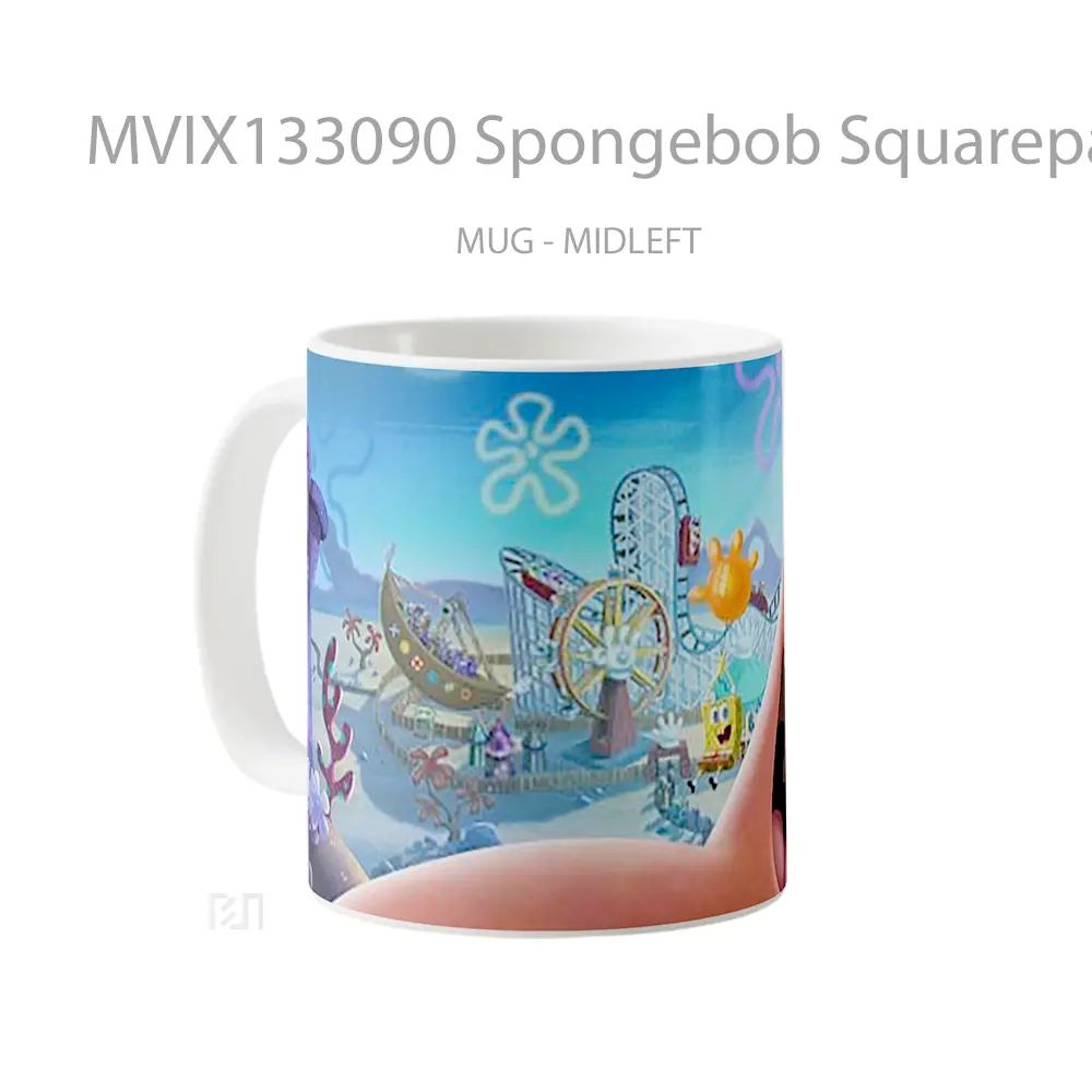 Mug Spongebob Squarepants The Patrick Star Game Cangkir Gamer - All-side / Desain