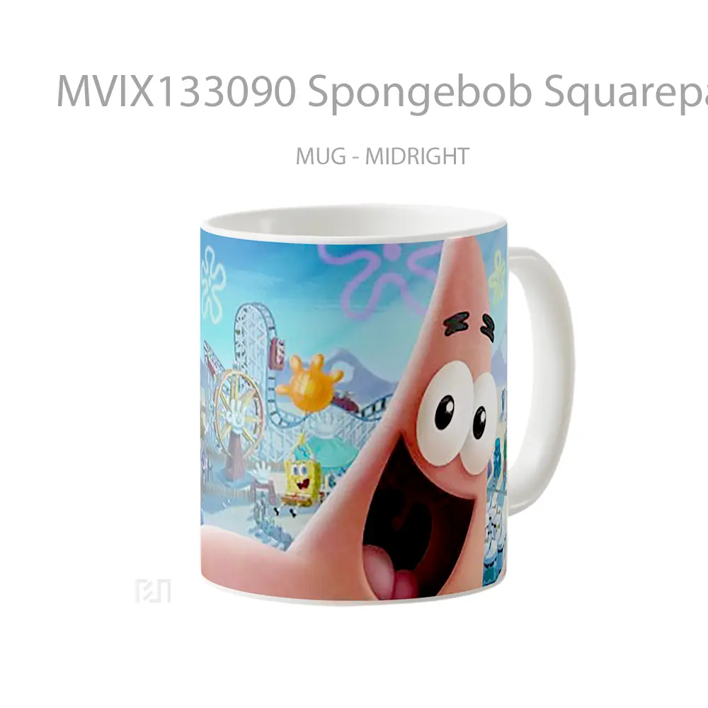 Mug Spongebob Squarepants The Patrick Star Game Cangkir Gamer - All-side / Desain