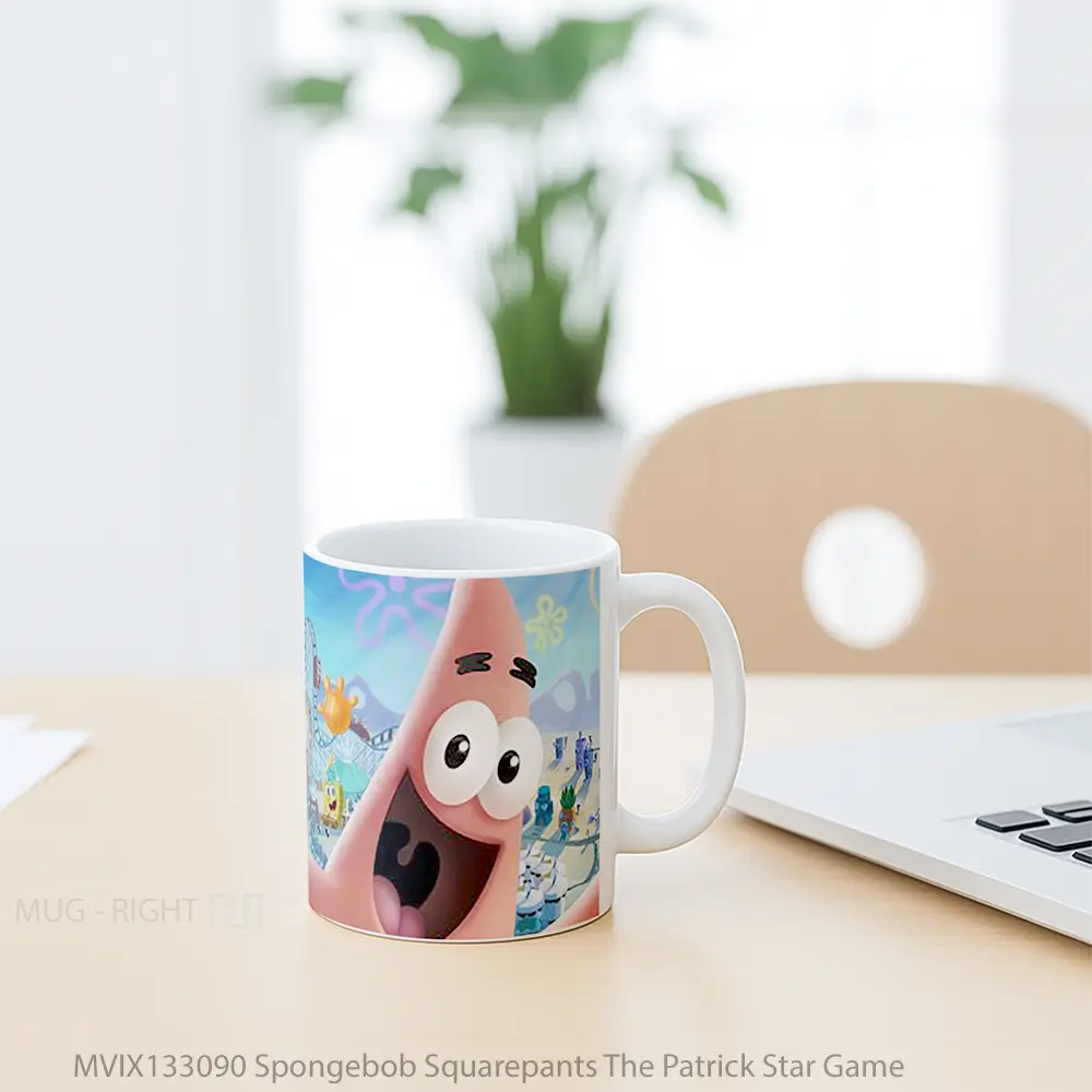 Mug Spongebob Squarepants The Patrick Star Game Cangkir Gamer - All-side / Desain