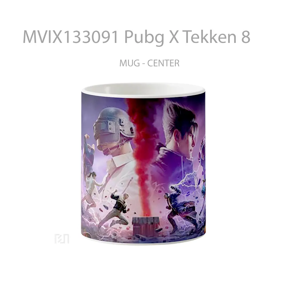 Mug Pubg X Tekken 8 Cangkir Gamer