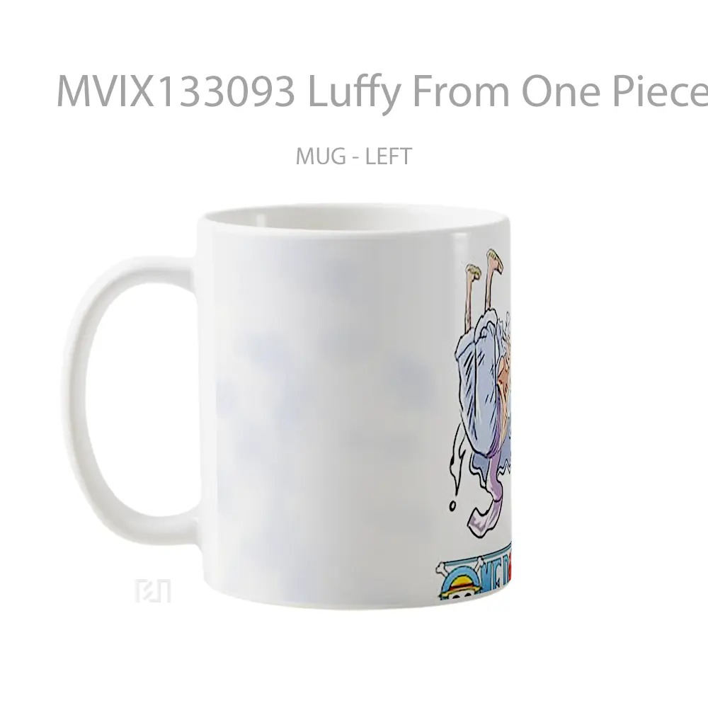 Mug Luffy From One Piece V5 Cangkir Anime - All-side / Desain