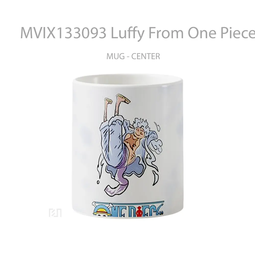Mug Luffy From One Piece V5 Cangkir Anime