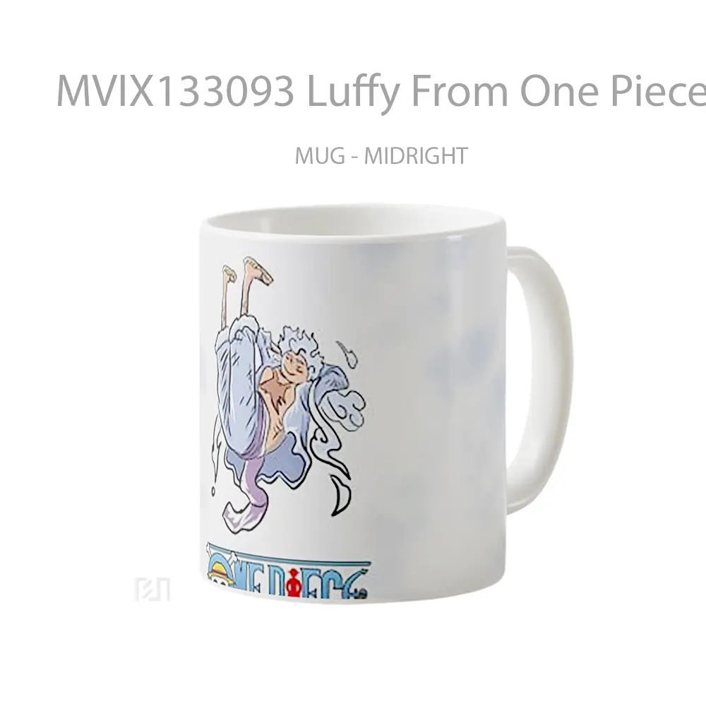 Mug Luffy From One Piece V5 Cangkir Anime - All-side / Desain
