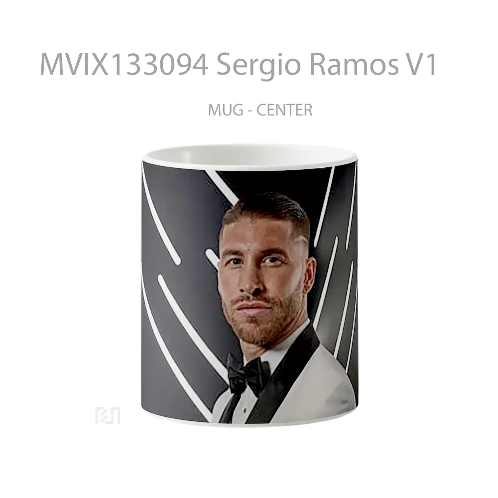 Mug Sergio Ramos V1 Gelas Keramik Unik