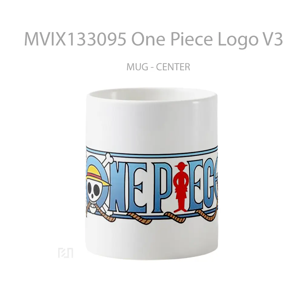 Mug One Piece Logo V3 Cangkir Anime