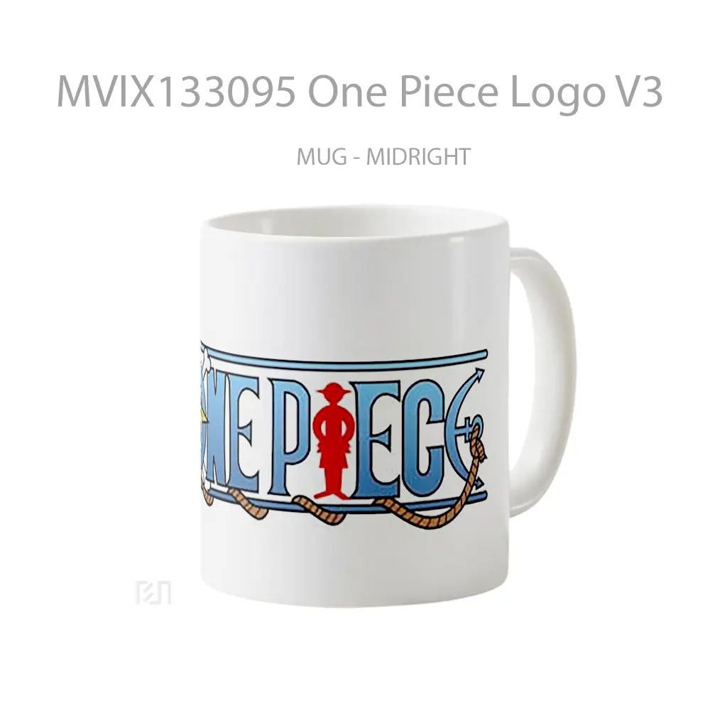Mug One Piece Logo V3 Cangkir Anime - All-side / Desain