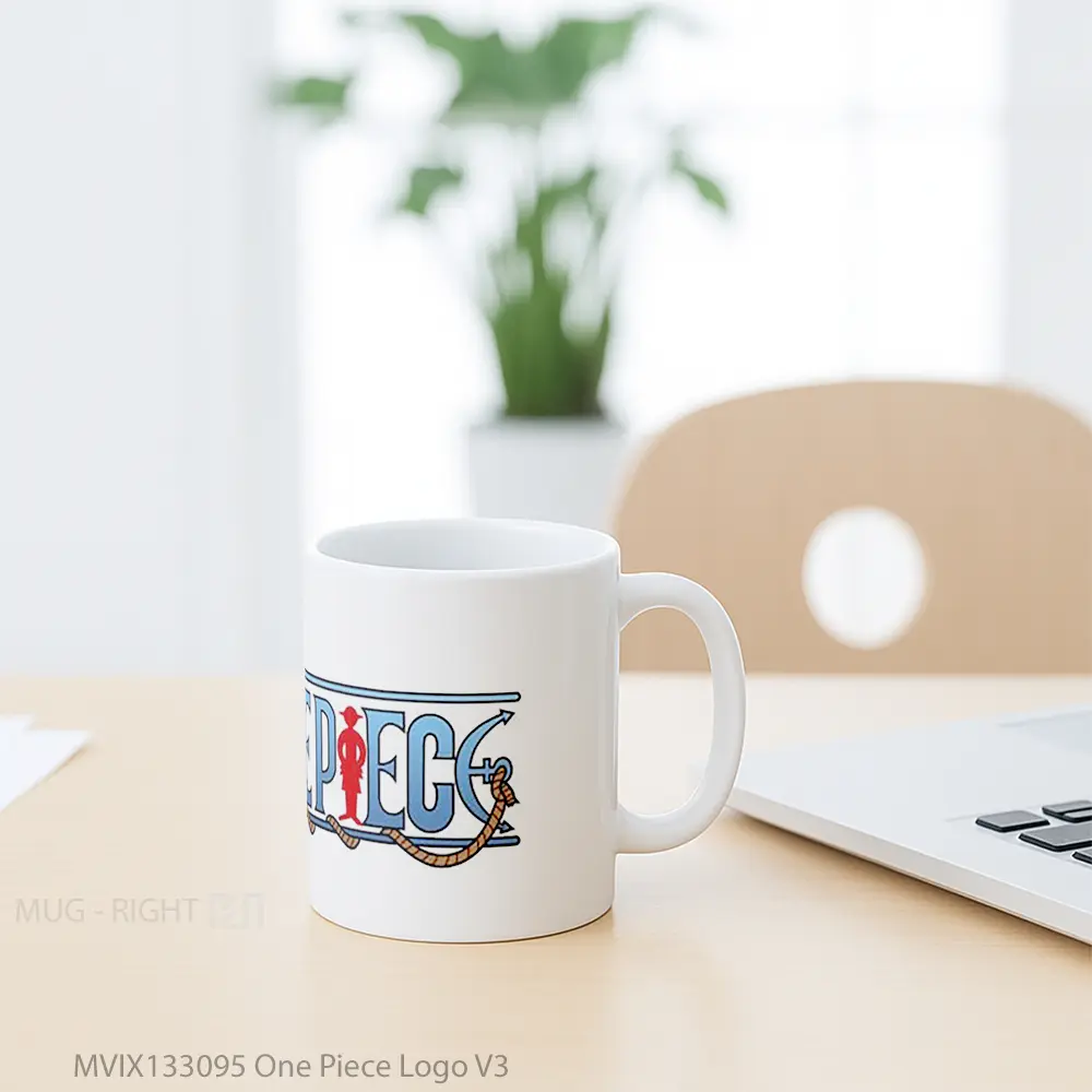 Mug One Piece Logo V3 Cangkir Anime - All-side / Desain