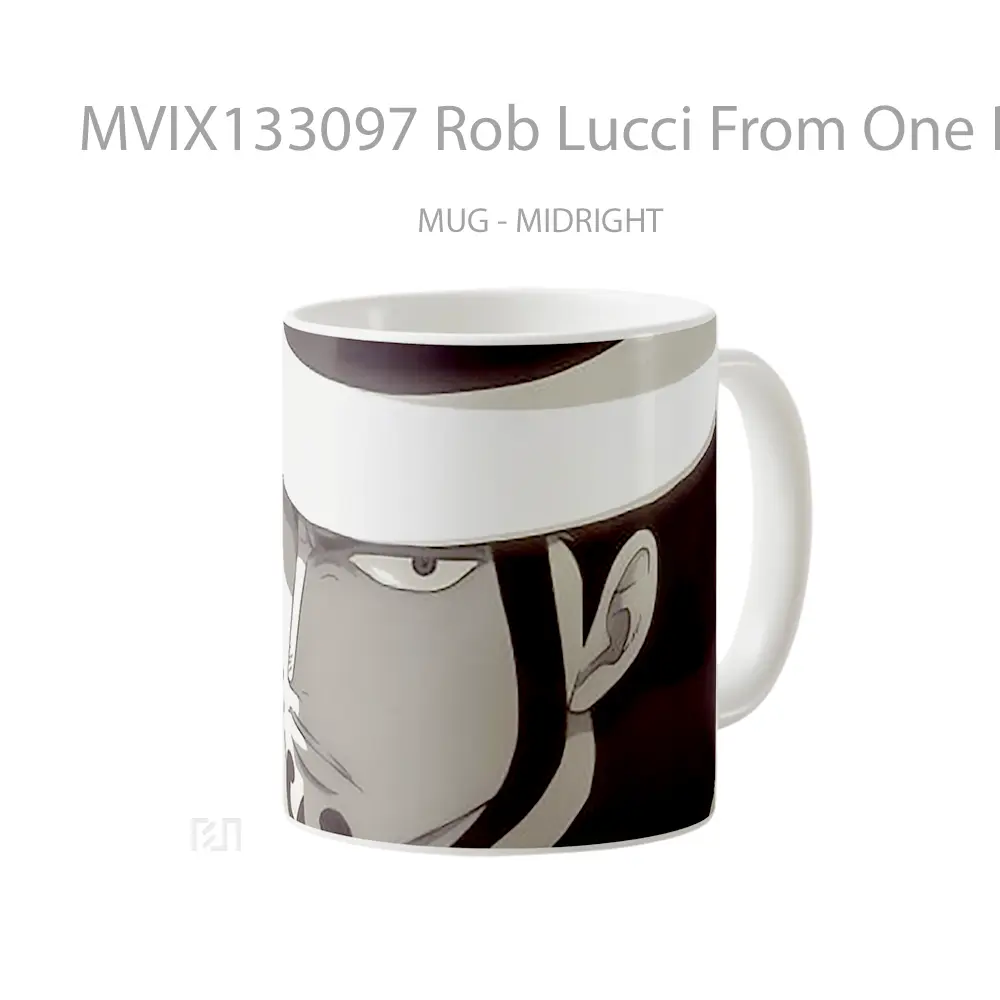 Mug Rob Lucci From One Piece Cangkir Anime - All-side / Desain