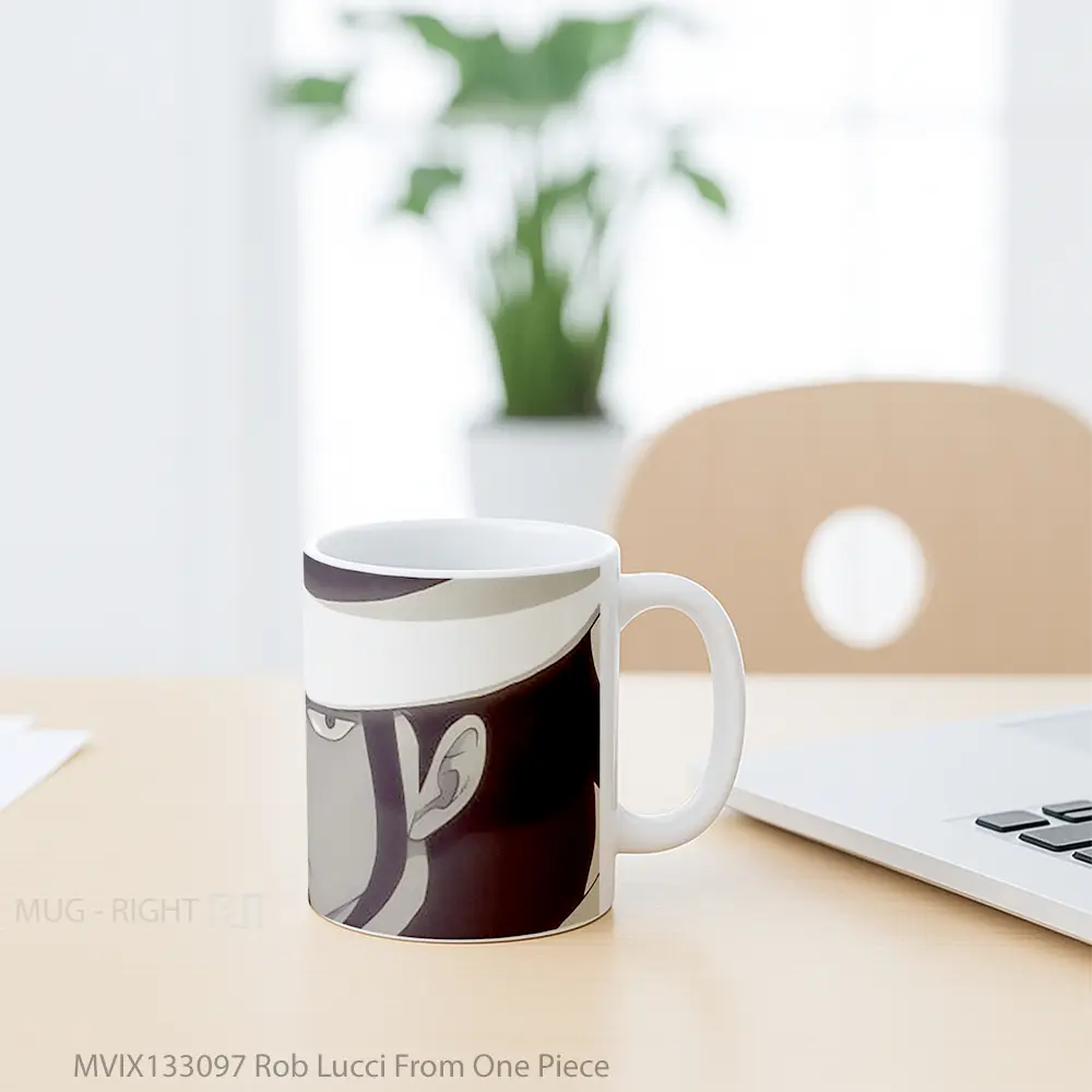 Mug Rob Lucci From One Piece Cangkir Anime - All-side / Desain