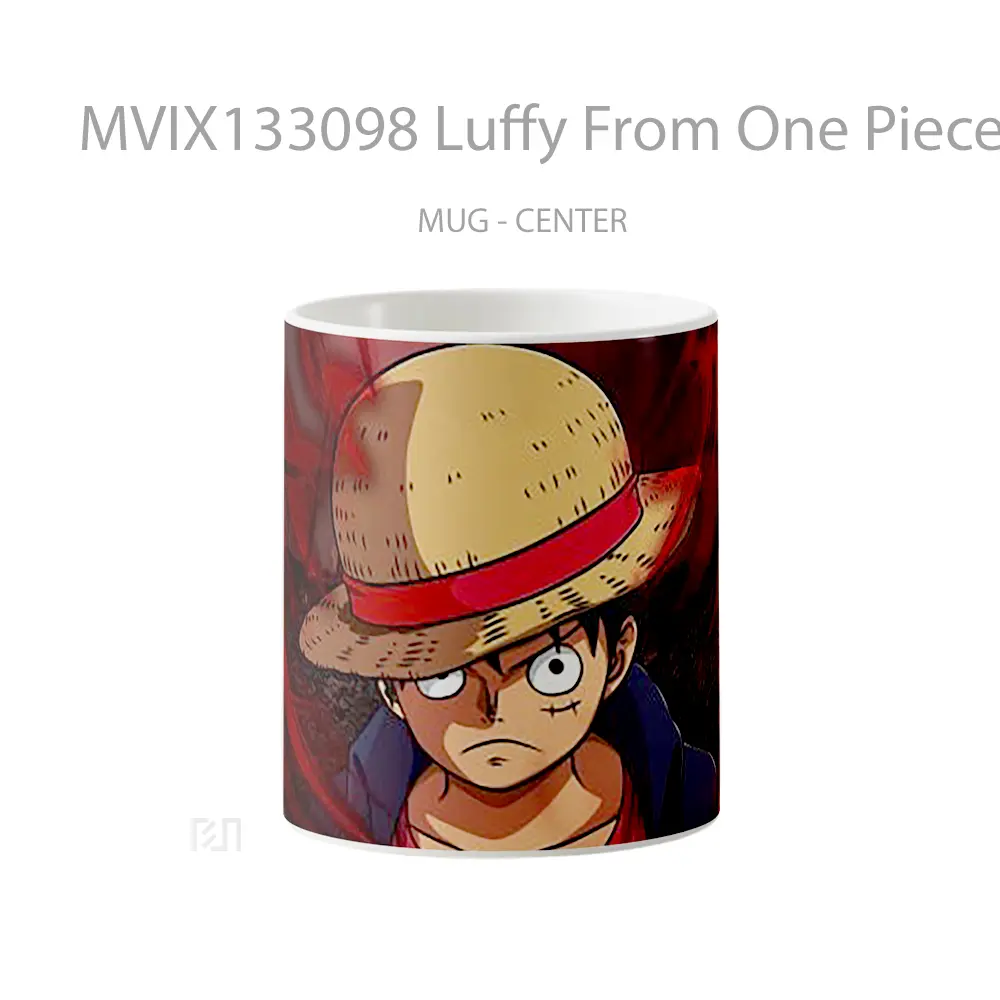 Mug Luffy From One Piece V6 Cangkir Anime