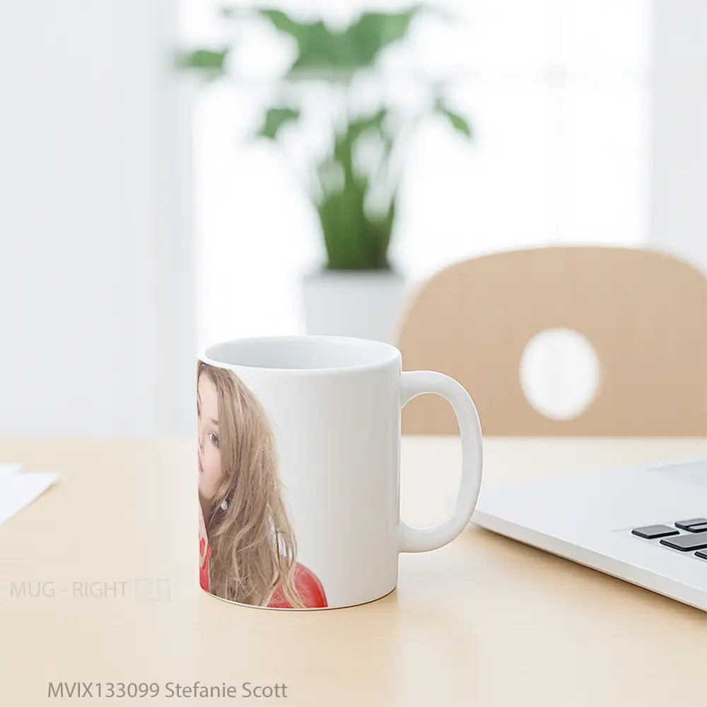 Mug Stefanie Scott Gelas Keramik Unik - All-side / Desain