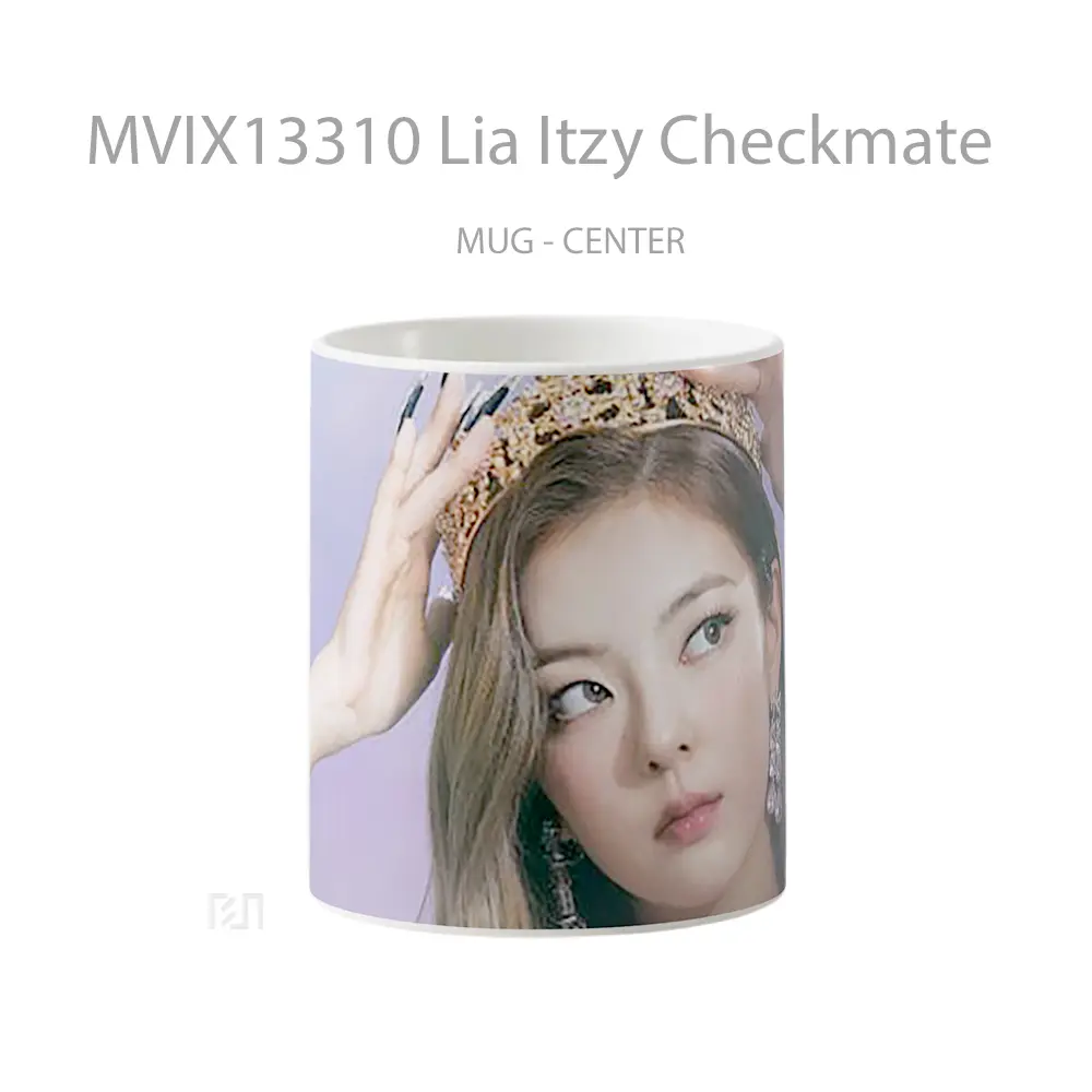 Mug Lia Itzy Checkmate Gelas Keramik Unik