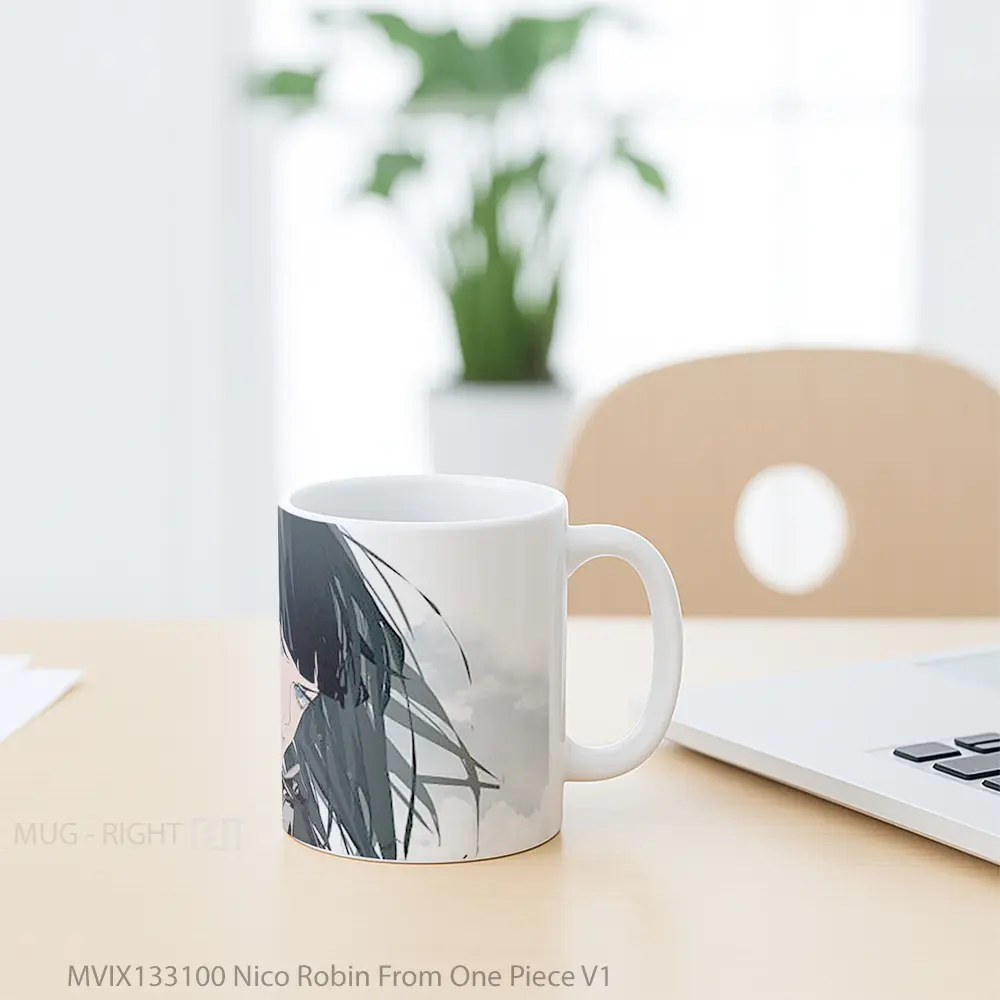 Mug Nico Robin From One Piece V1 Cangkir Anime - All-side / Desain