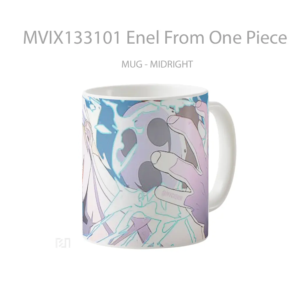 Mug Enel From One Piece Cangkir Anime - All-side / Desain