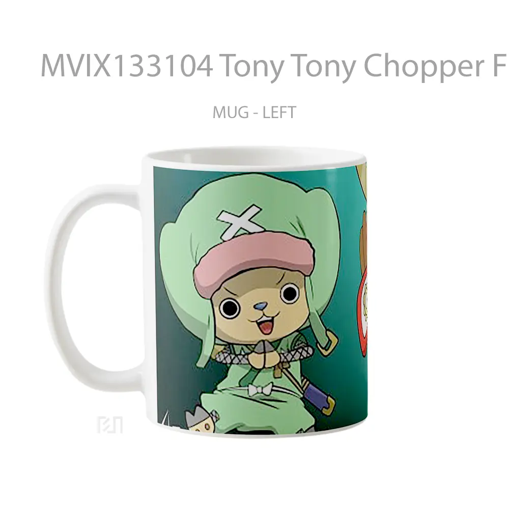 Mug Tony Tony Chopper From One Piece Cangkir Anime - All-side / Desain