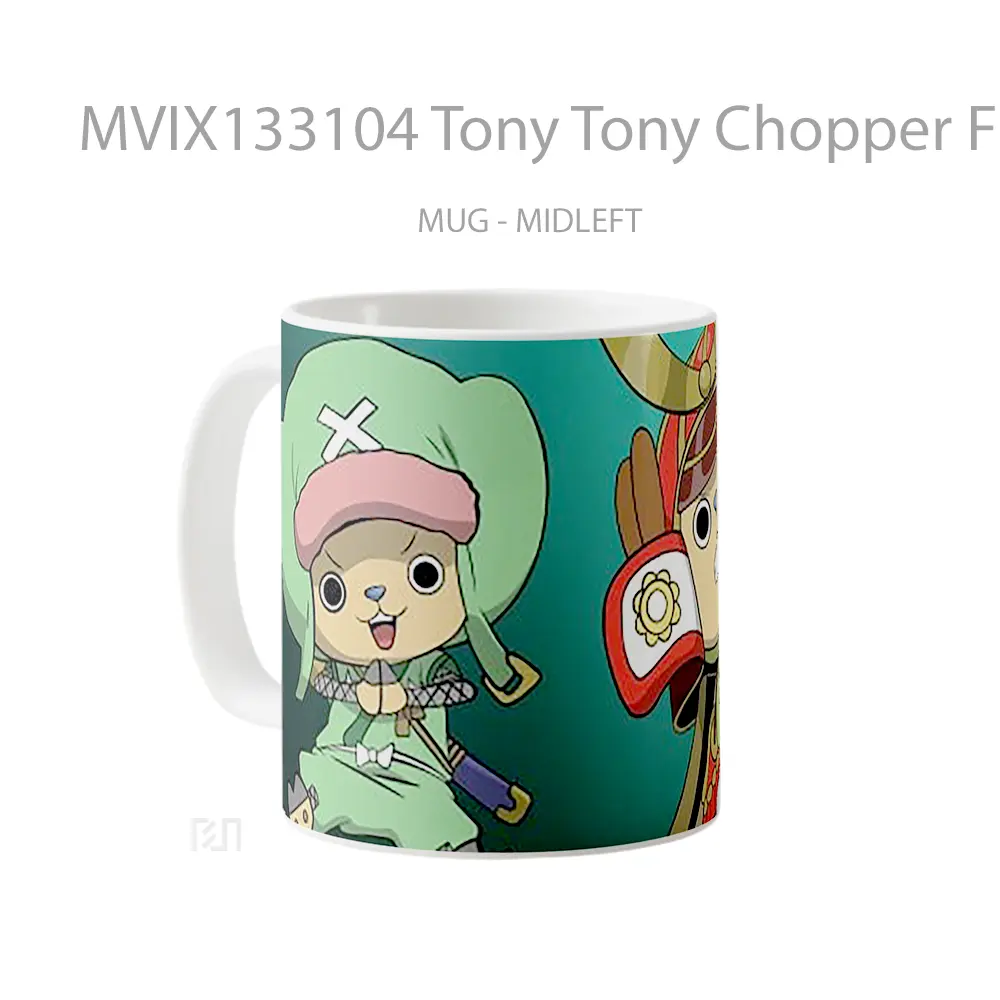 Mug Tony Tony Chopper From One Piece Cangkir Anime - All-side / Desain