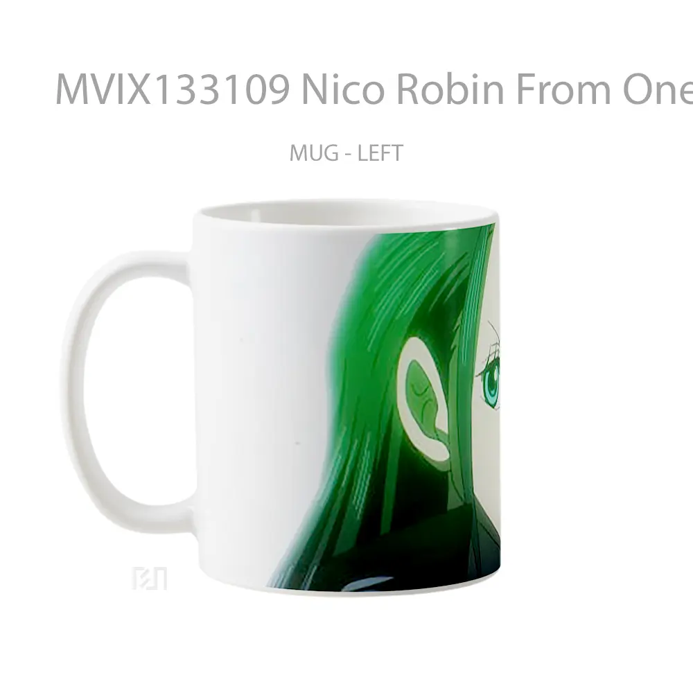 Mug Nico Robin From One Piece V2 Cangkir Anime - All-side / Desain