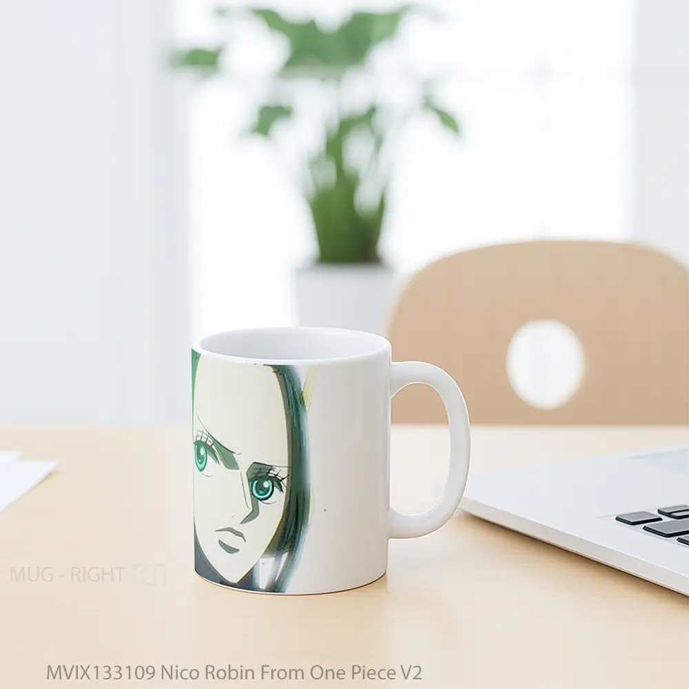 Mug Nico Robin From One Piece V2 Cangkir Anime - All-side / Desain