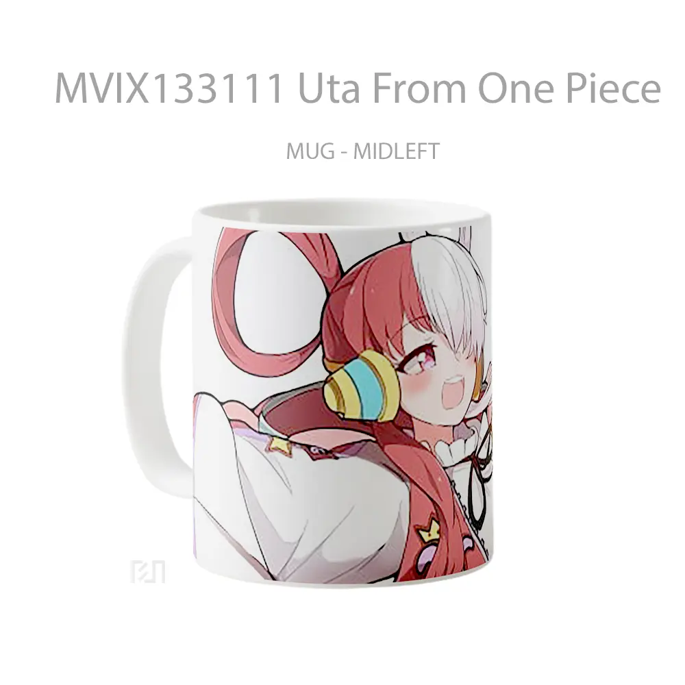 Mug Uta From One Piece Cangkir Anime - All-side / Desain