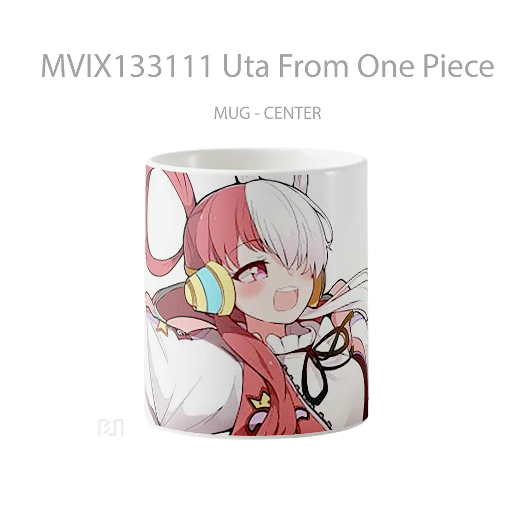 Mug Uta From One Piece Cangkir Anime