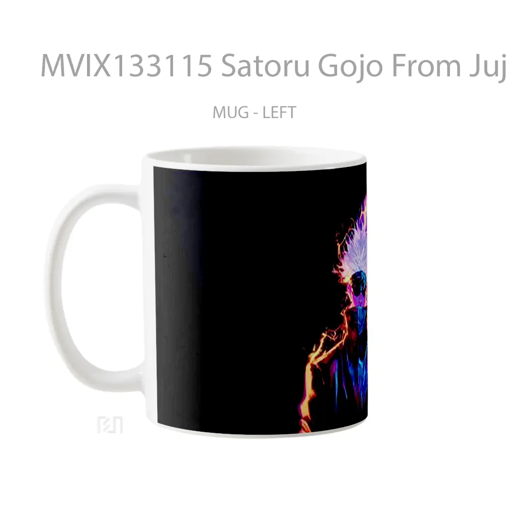 Mug Satoru Gojo From Jujutsu Kaisen V6 Gelas Keramik Unik - All-side / Desain
