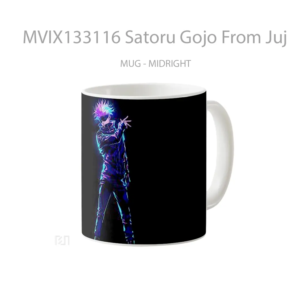 Mug Satoru Gojo From Jujutsu Kaisen V7 Gelas Keramik Unik - All-side / Desain