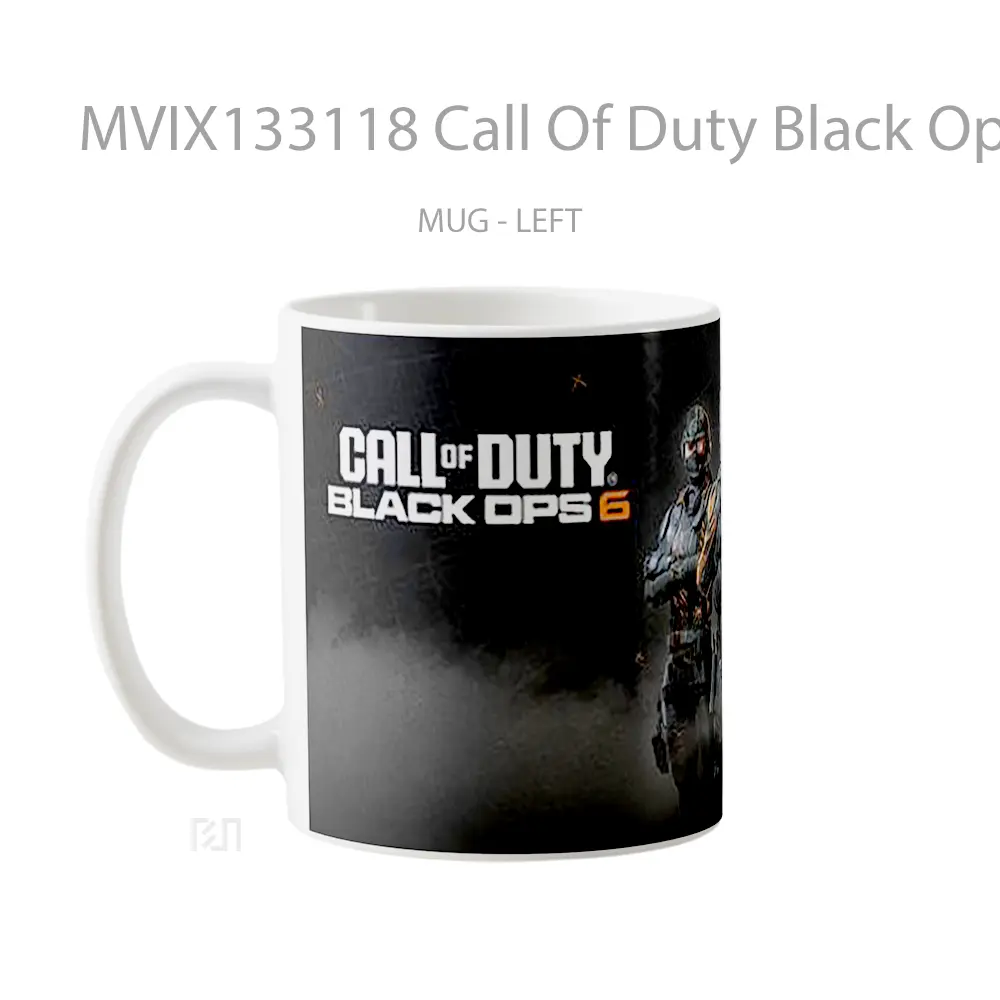 Mug Call Of Duty Black Ops 6 Vault Edition V1 Cangkir Gamer - All-side / Desain