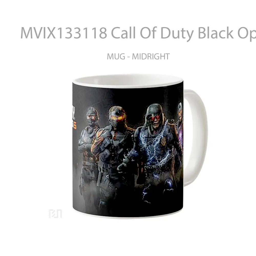 Mug Call Of Duty Black Ops 6 Vault Edition V1 Cangkir Gamer - All-side / Desain