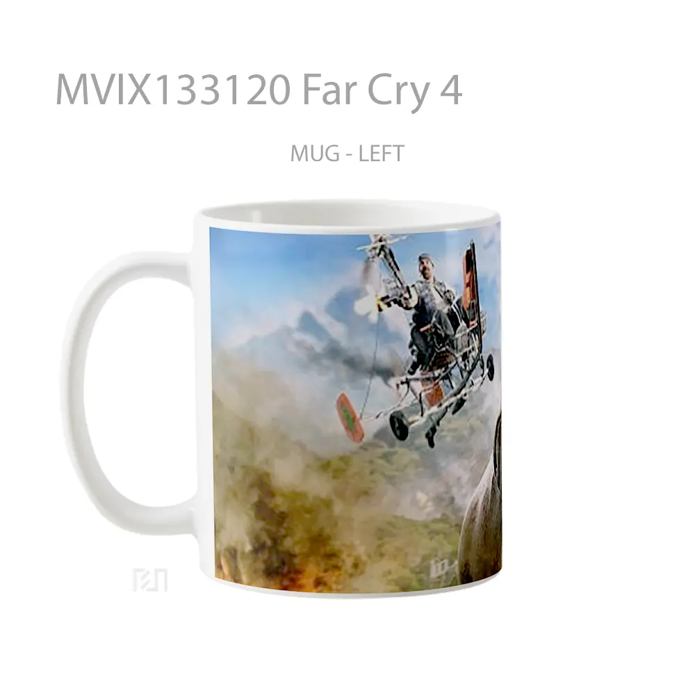 Mug Far Cry 4 Gelas Keramik Unik - All-side / Desain