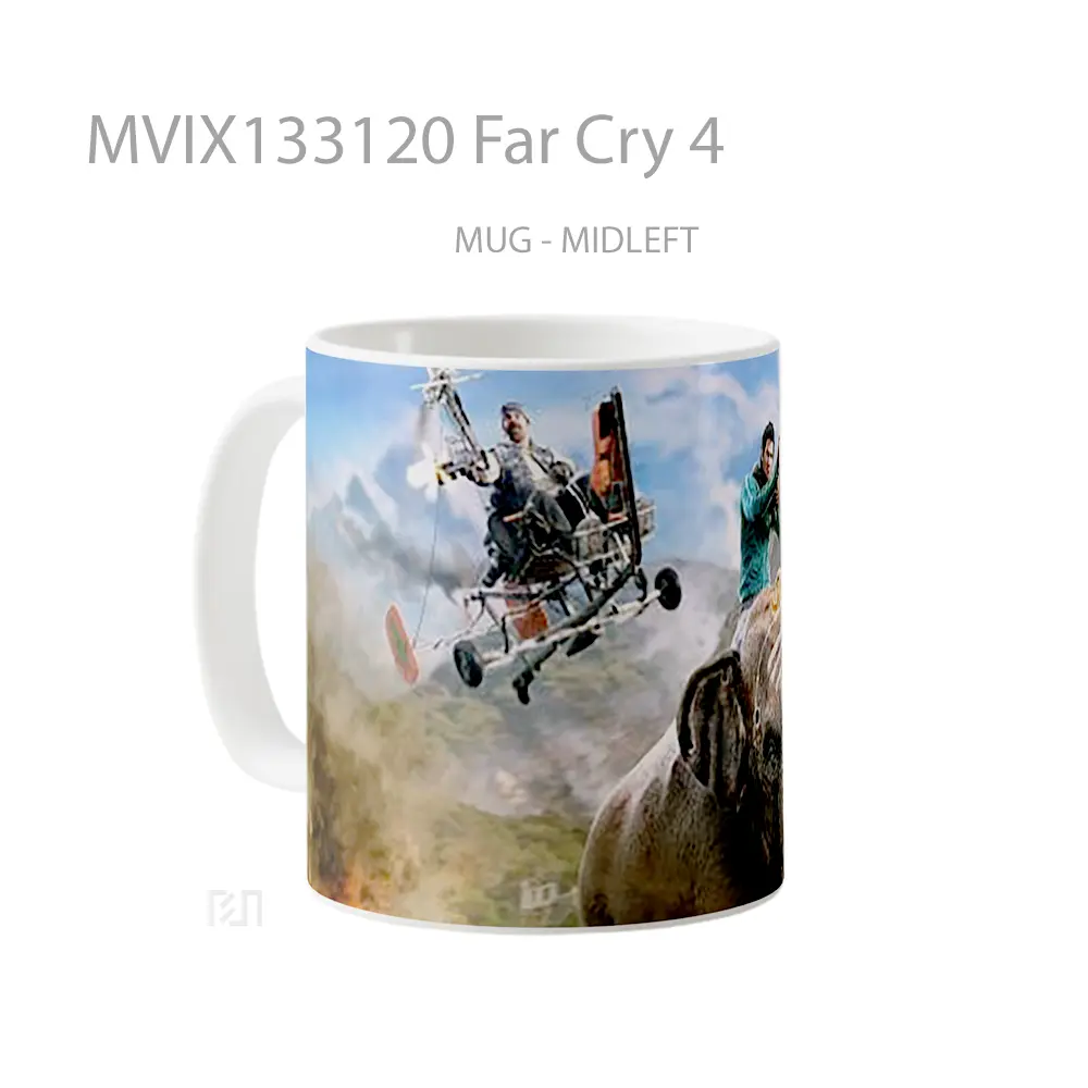 Mug Far Cry 4 Gelas Keramik Unik - All-side / Desain