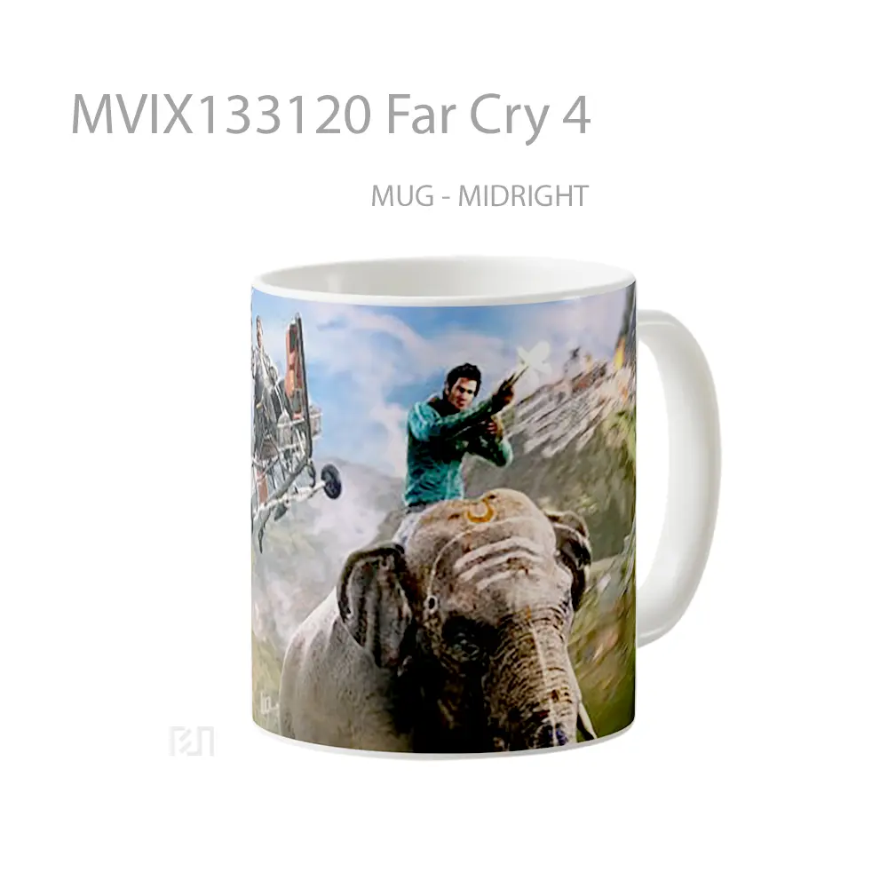 Mug Far Cry 4 Gelas Keramik Unik - All-side / Desain