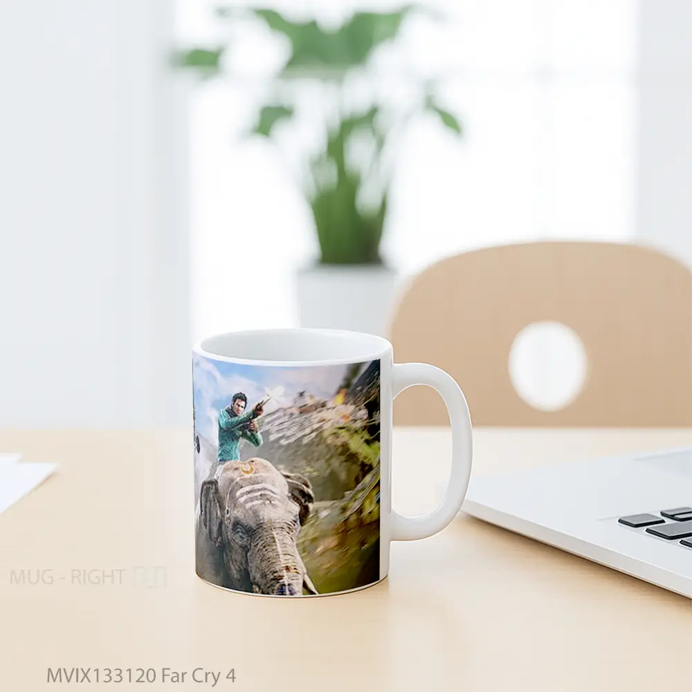 Mug Far Cry 4 Gelas Keramik Unik - All-side / Desain