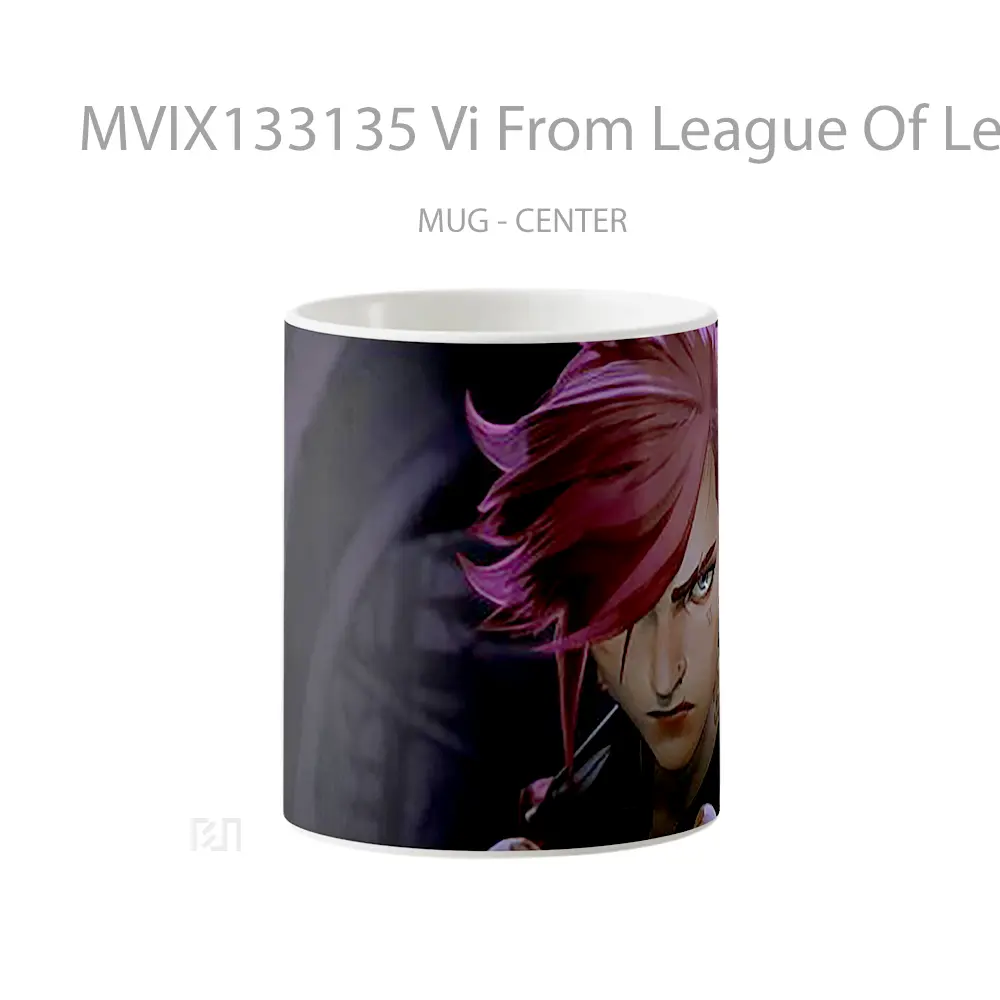 Mug Vi From League Of Legends V1 Cangkir Gamer