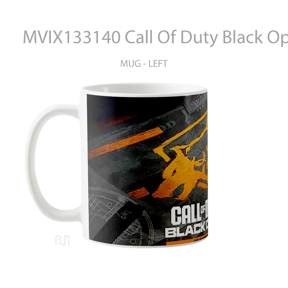 Mug Call Of Duty Black Ops 6 Vault Edition V2 Cangkir Gamer - All-side / Desain