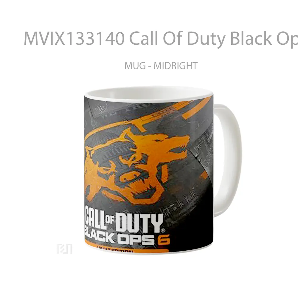 Mug Call Of Duty Black Ops 6 Vault Edition V2 Cangkir Gamer - All-side / Desain
