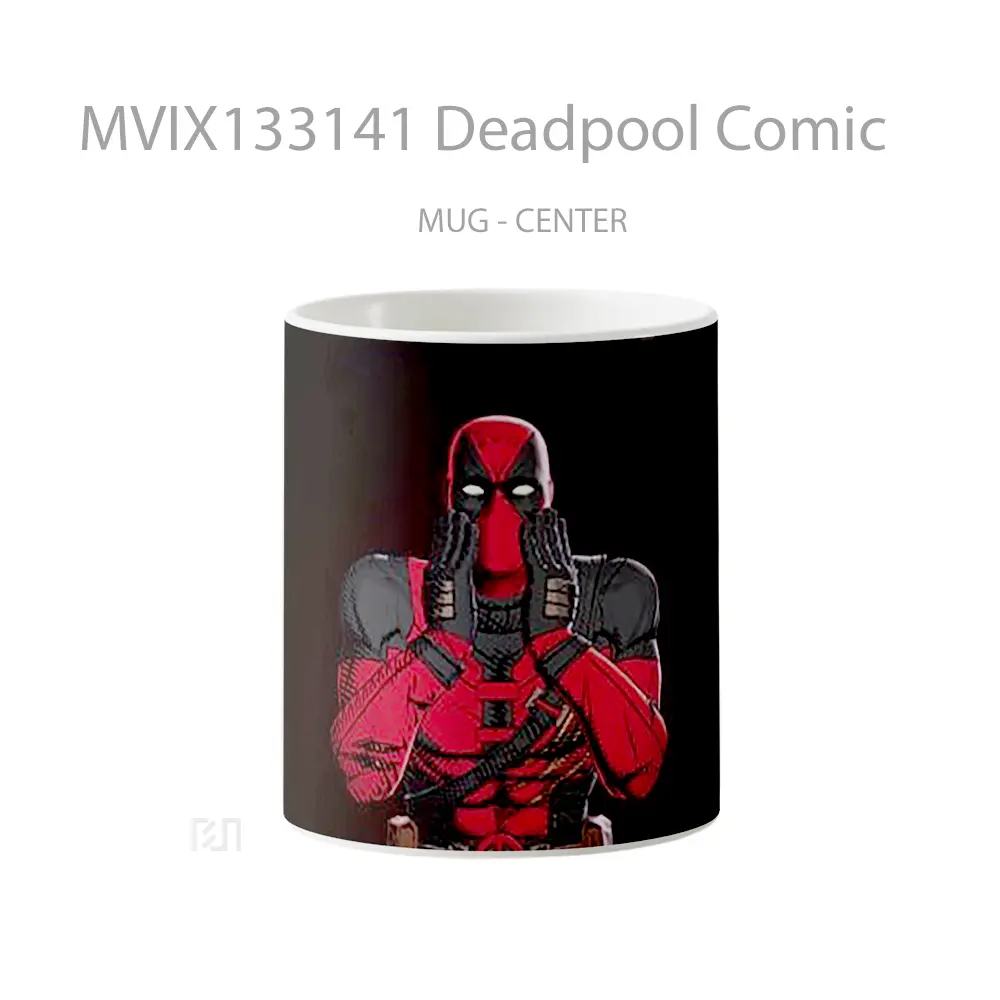 Mug Deadpool Comic Gelas Superhero