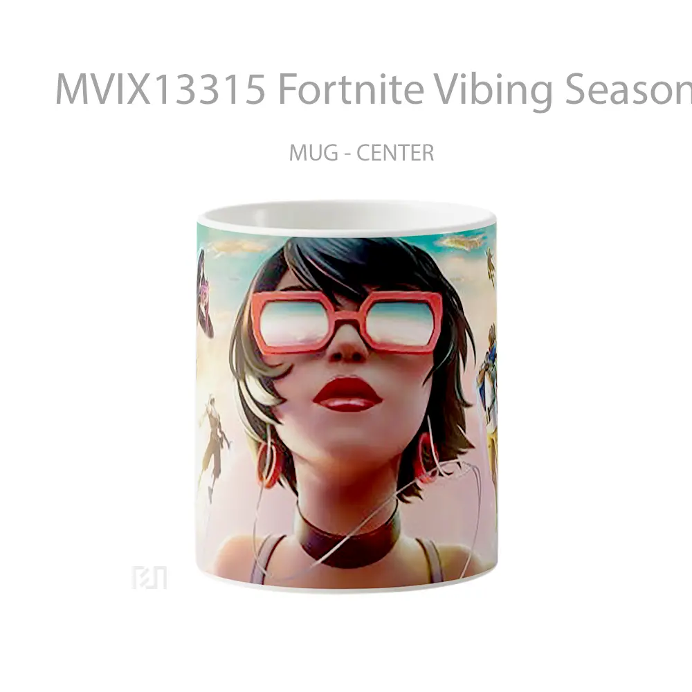 Mug Fortnite Vibing Season 3 Chapter 3 Cangkir Gamer