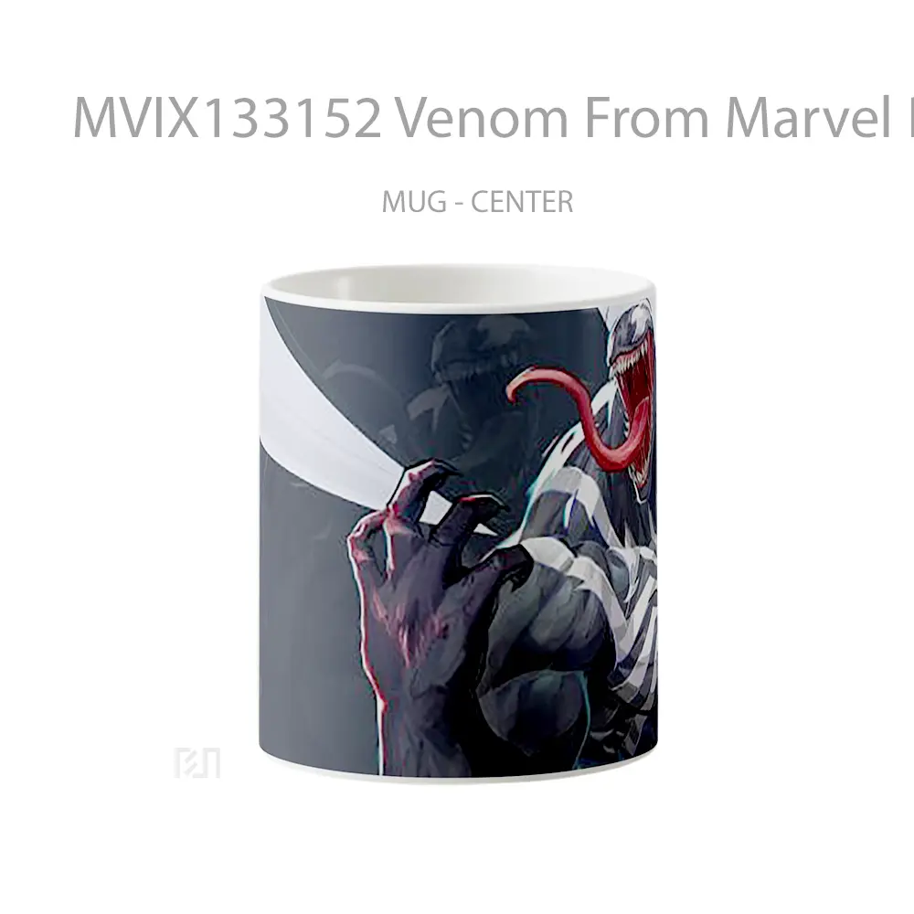 Mug Venom From Marvel Rivals Gelas Superhero