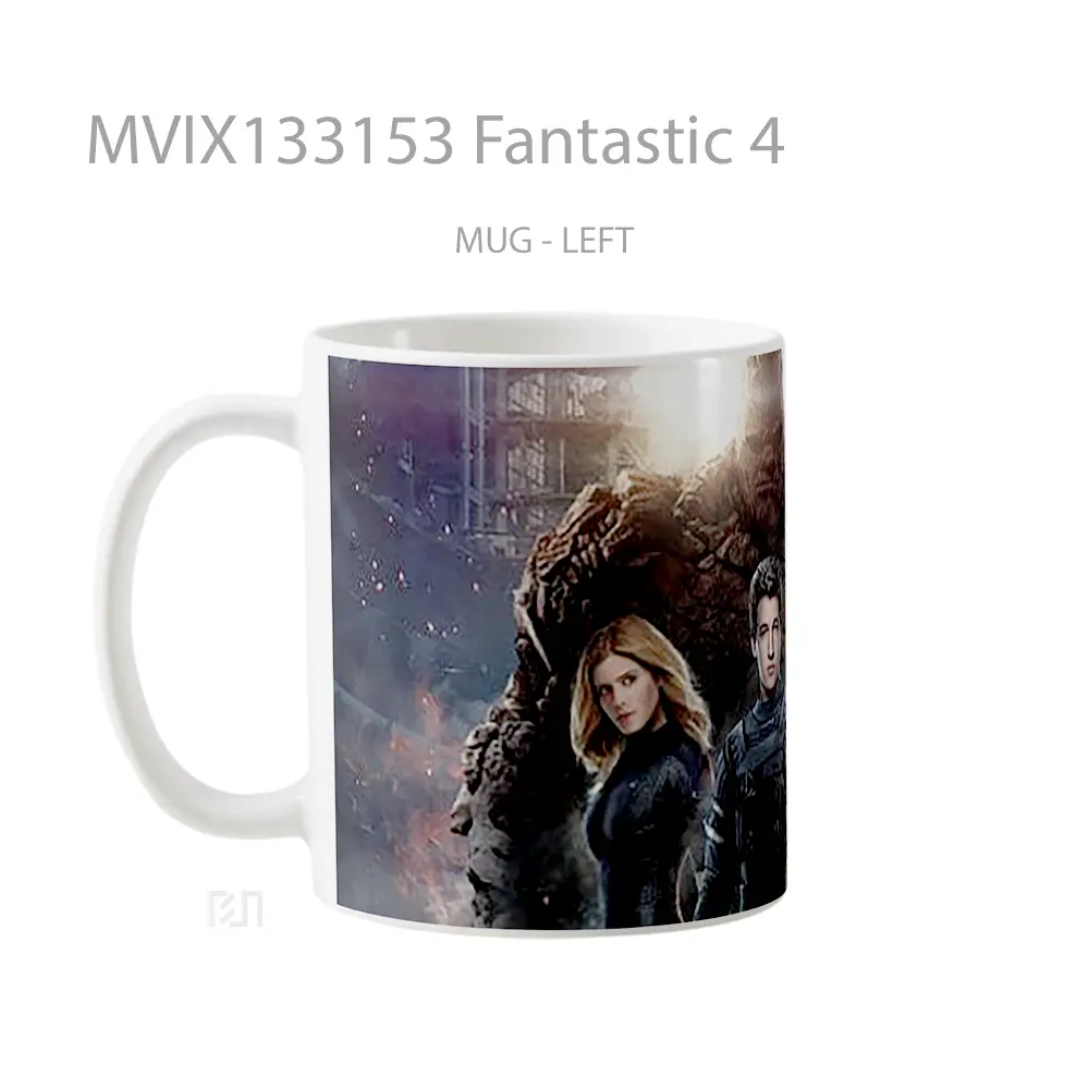 Mug Fantastic 4 Gelas Keramik Unik - All-side / Desain