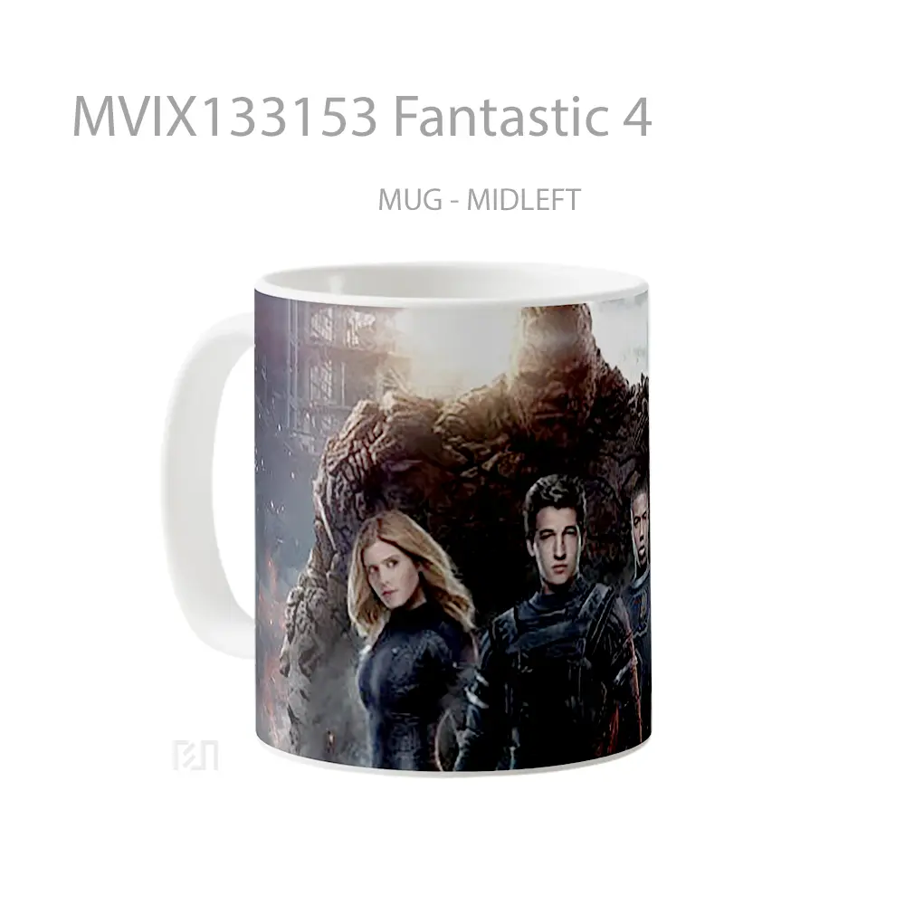 Mug Fantastic 4 Gelas Keramik Unik - All-side / Desain