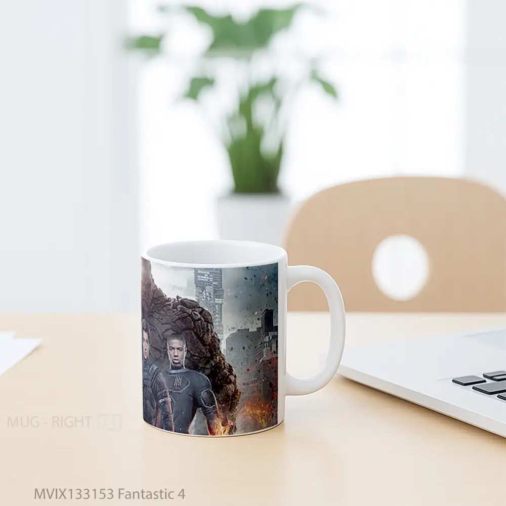 Mug Fantastic 4 Gelas Keramik Unik - All-side / Desain