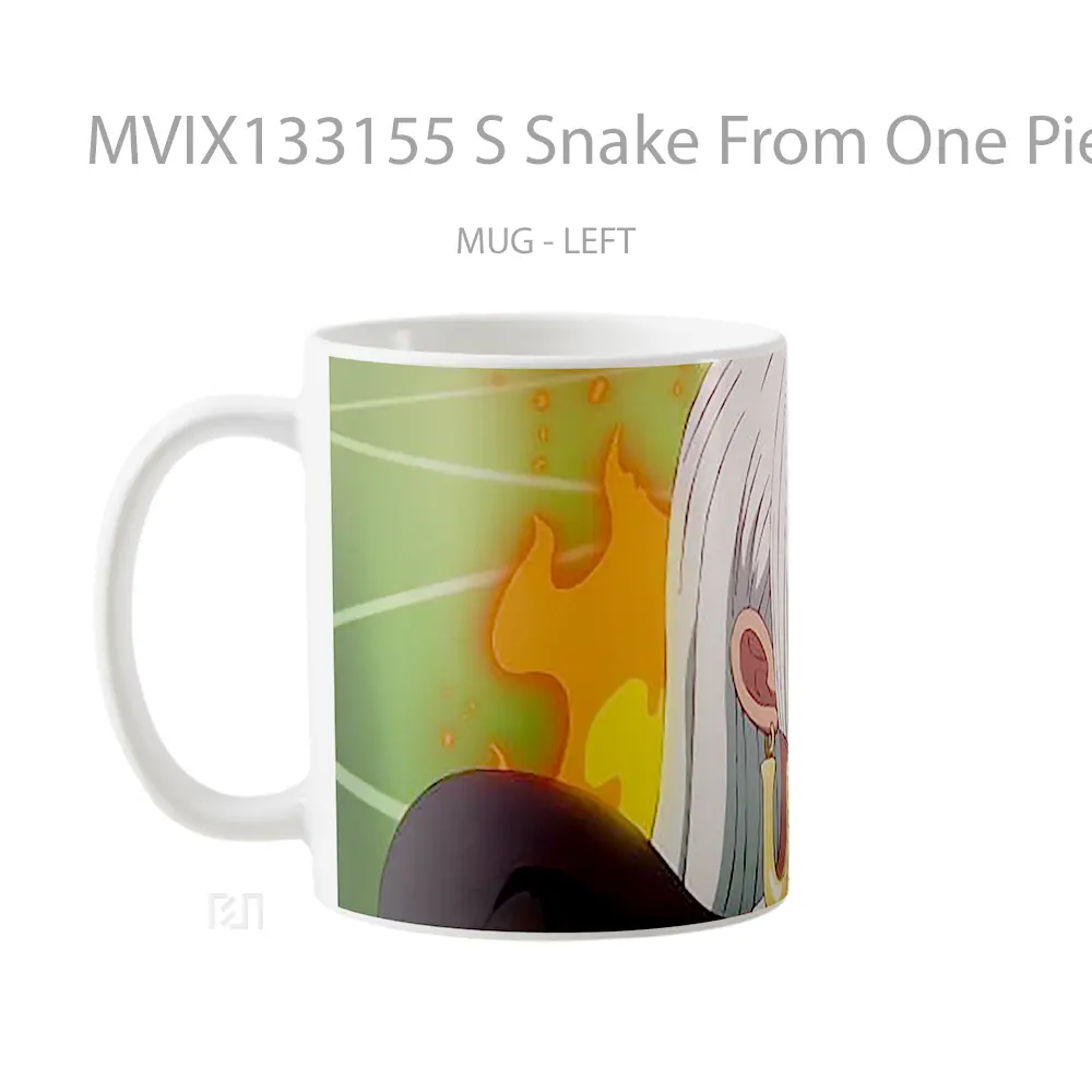 Mug S Snake From One Piece Cangkir Anime - All-side / Desain