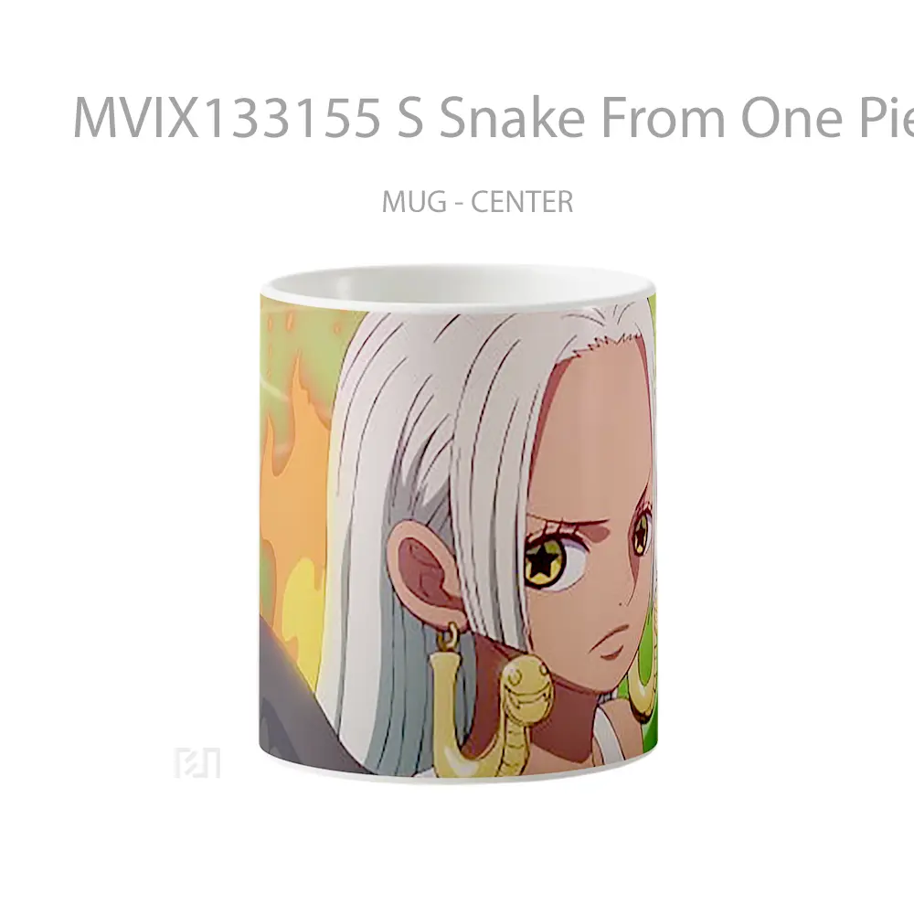 Mug S Snake From One Piece Cangkir Anime