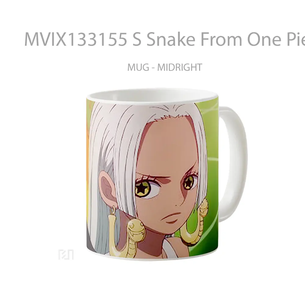 Mug S Snake From One Piece Cangkir Anime - All-side / Desain