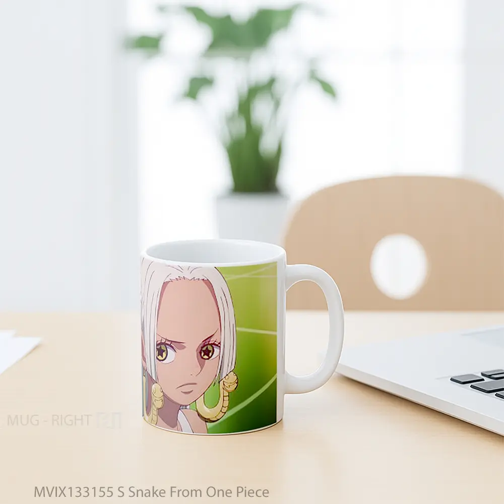 Mug S Snake From One Piece Cangkir Anime - All-side / Desain