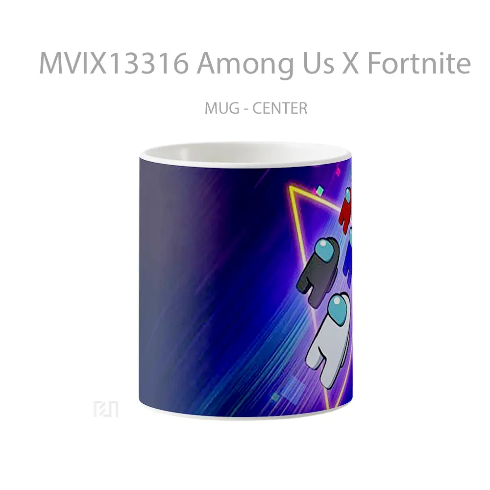 Mug Among Us X Fortnite Cangkir Gamer